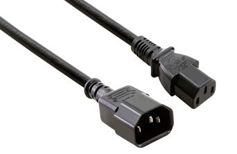 Monitor Power Cable 3x1.00mm 1.8 Mt