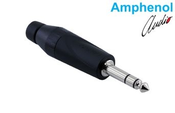6.3mm Stereo Male Jumbo Jack - Black
