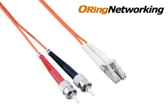 62,5/125 LC/PC-ST/PC Multi Mode LSZH Fiber Optic Patch Cable