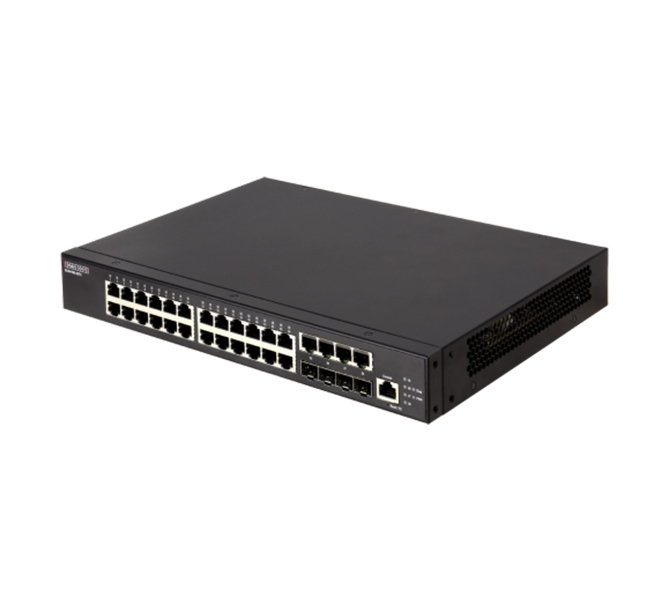 L2+ Gıgabit Ethernet Access Swıtch with 4 100M/1G uplink combo aports