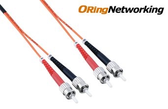 62,5/125 ST/PC-ST/PC Multi Mode LSZH Fiber Optic Patch Cable