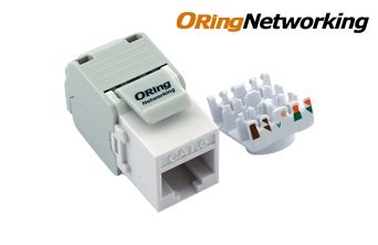 UTP Cat6 Keystone Jack - Straight
