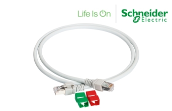Actassi S/FTP CAT6A LSZH Patch Cable - 1m