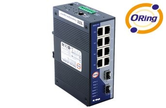 Rugged 8x 10/100TX (RJ-45) + 2x 100/1000FX (SFP)