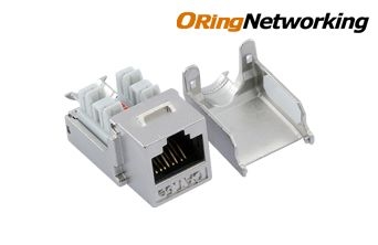 FTP Cat5e Keystone Jack - Right Angle