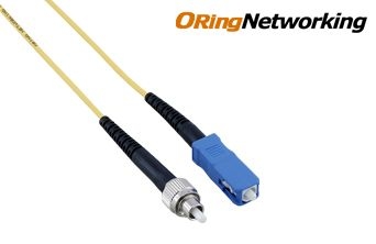 9/125 FC/SPC-SC/SPC Single Mode LSZH Fiber Optic Patch Cable