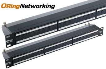 FTP Cat5e 24 Port Patch Panel - Right Angle
