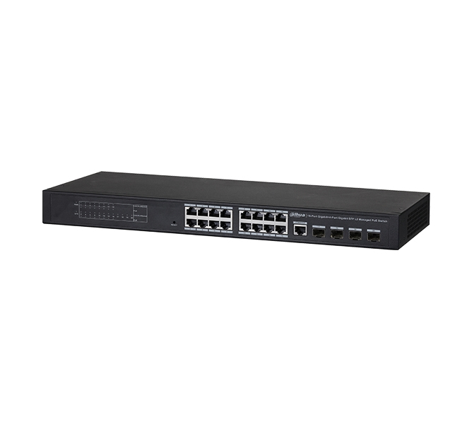 16-Port PoE Gigabit Managed Switch