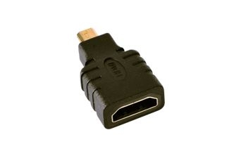 Micro HDMI Erkek / HDMI Dişi Çevirici Adaptör