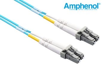 OM3 50/125 LC/PC-LC/PC Multi Mode LSZH Fiber Optic Patch Cable