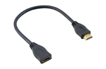 HDMI Male / Female Cable 0.3Mt