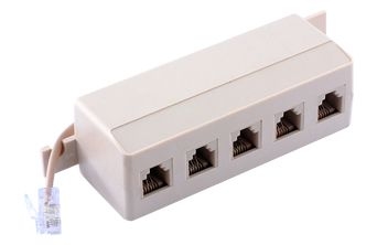 6P/4C Telefon Adaptörü