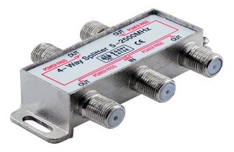1/4 Antenna Splitter