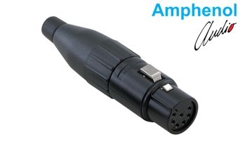 Connector Metal Plug Str Cord 7 Skt