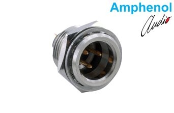 3 Pin Mini XLR Erkek Şase Konnektör
