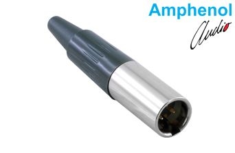 Connector Mını XLR Plug Male 3 Pın