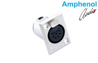 7 Pin XLR Female Chasis Type Connector