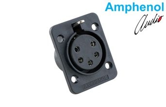 Connector Plastic Panel Mount 5 Skt