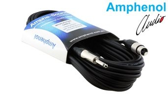 3 Pin XLR Female - 6.3mm Male Mono Cable