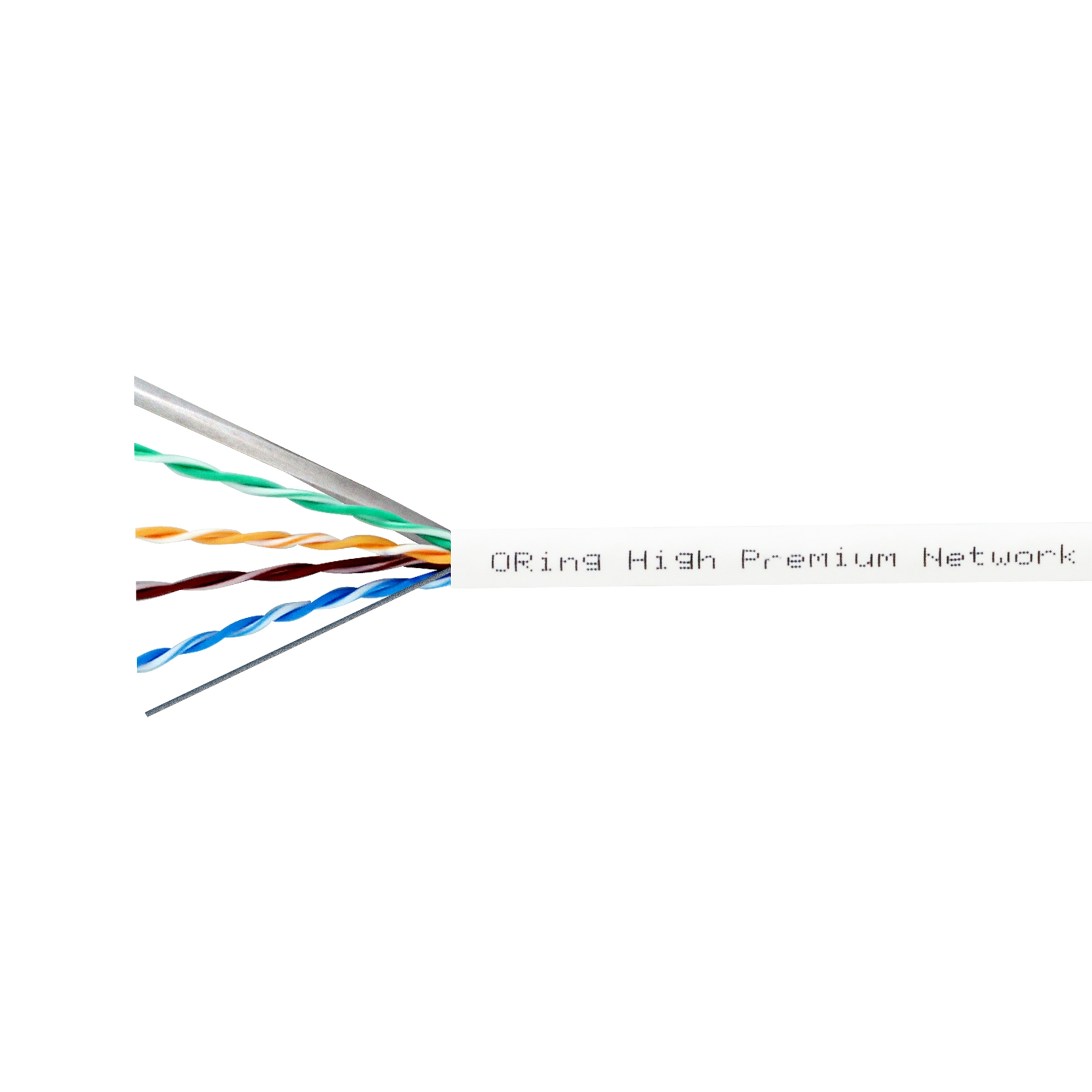 Oring U/UTP CAT6 23AWG LSZH Network Kablosu 500mt. - Beyaz