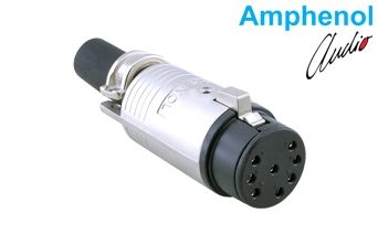 Connector Panell Plug 8 Pin