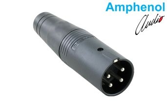 Connector Plastic Plug Str Cord 4 Pin