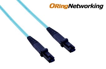 OM3 50/125 MTRJ/UPC - MTRJ/UPC - Multi Mode LSZH Fiber Optic Patch Cable