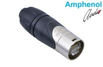 XLRnet Plug Nickel Shell