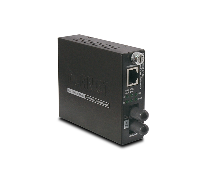 10/100BASE-TX to 100BASE-FX Smart Media Converter