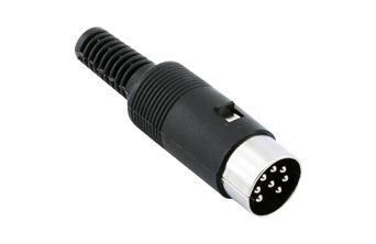8 Pin DIN Male Connector