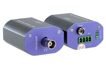 Mini Fiber Media Converter - 1 Video + 1 Data