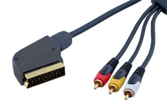 Scart to 3RCA Cable 1.5M