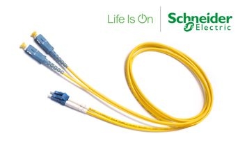 Actassi9/125 SCd-LCd Single Mode LSZH Fiber Optic Patch Cable - 1m