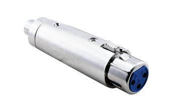 3 Pin XLR Dişi - RCA Dişi Konnektör