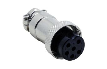 6 Pin Female Microphone Socket
