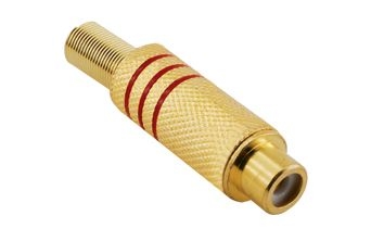 RCA Female Connector Gold