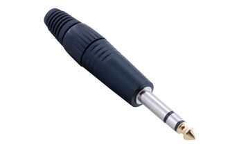 6.3mm Stereo Male Connector