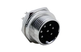 7 Pin Male Microphone Socket