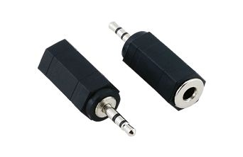 3.5mm Stereo Female - 2.5mm Stereo Male