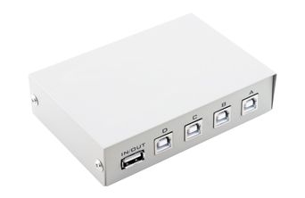 4 Port USB Printer Switch