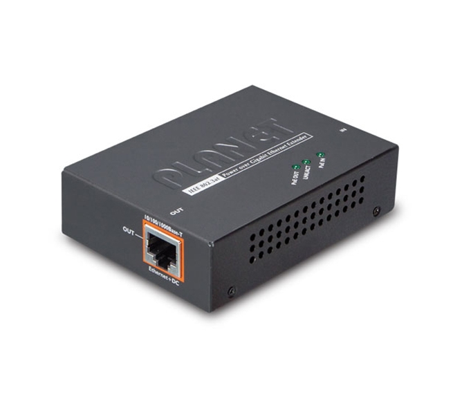IEEE 802.3at Power over Gigabit Ethernet Extender
