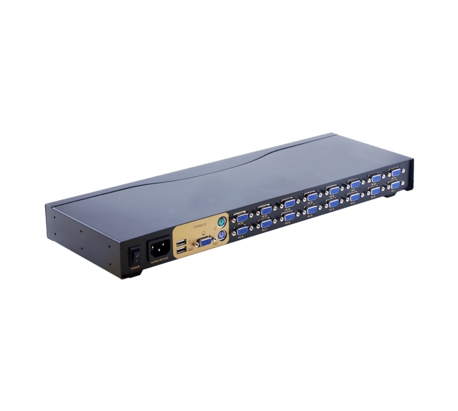 USB KVM Switch - 16 Port Otomatik
