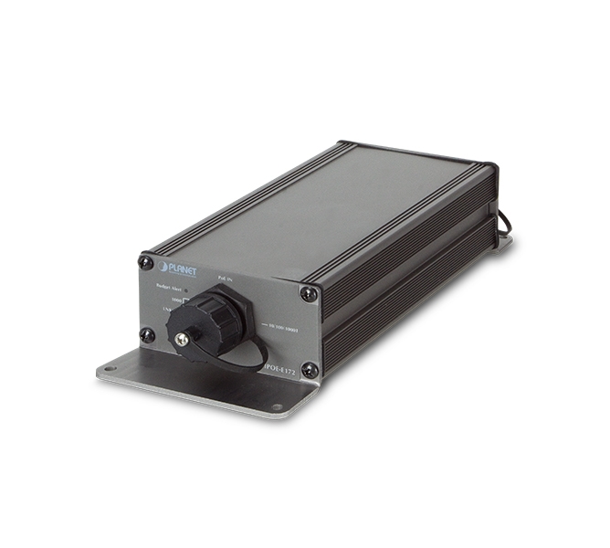 Industrial 1-Port Ultra PoE to 2-Port 802.3bt/at Gigabit PoE Extender 