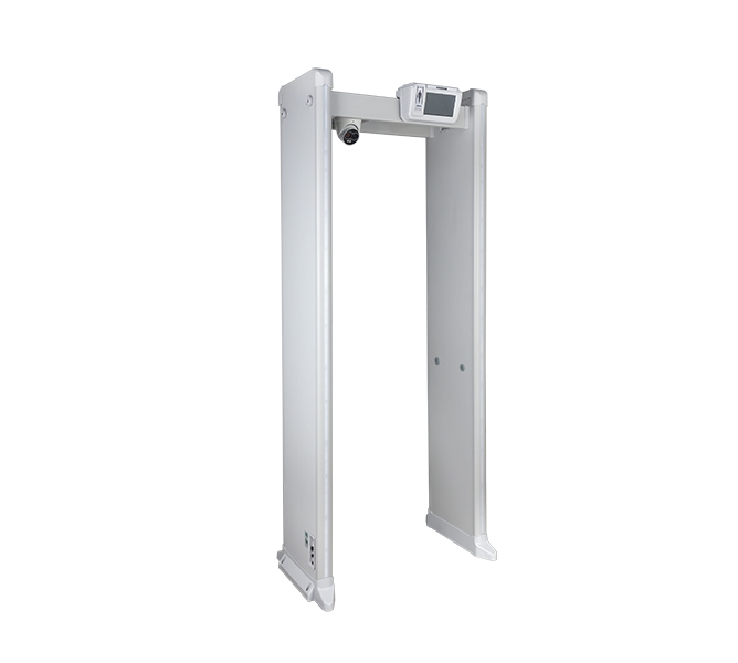 Temperature Monitoring Walk-through Metal Detector