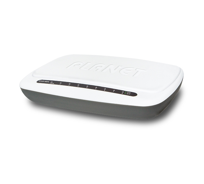 8-Port 10/100/1000BASE-T Gigabit Ethernet Switch 