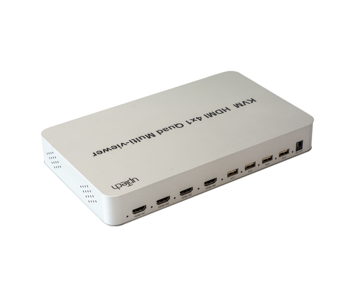 HDMI 4x1 QUAD KVM Switch Multiviewer