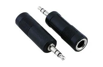 6.3mm Stereo Dişi - 3.5mm Stereo Erkek Adaptör