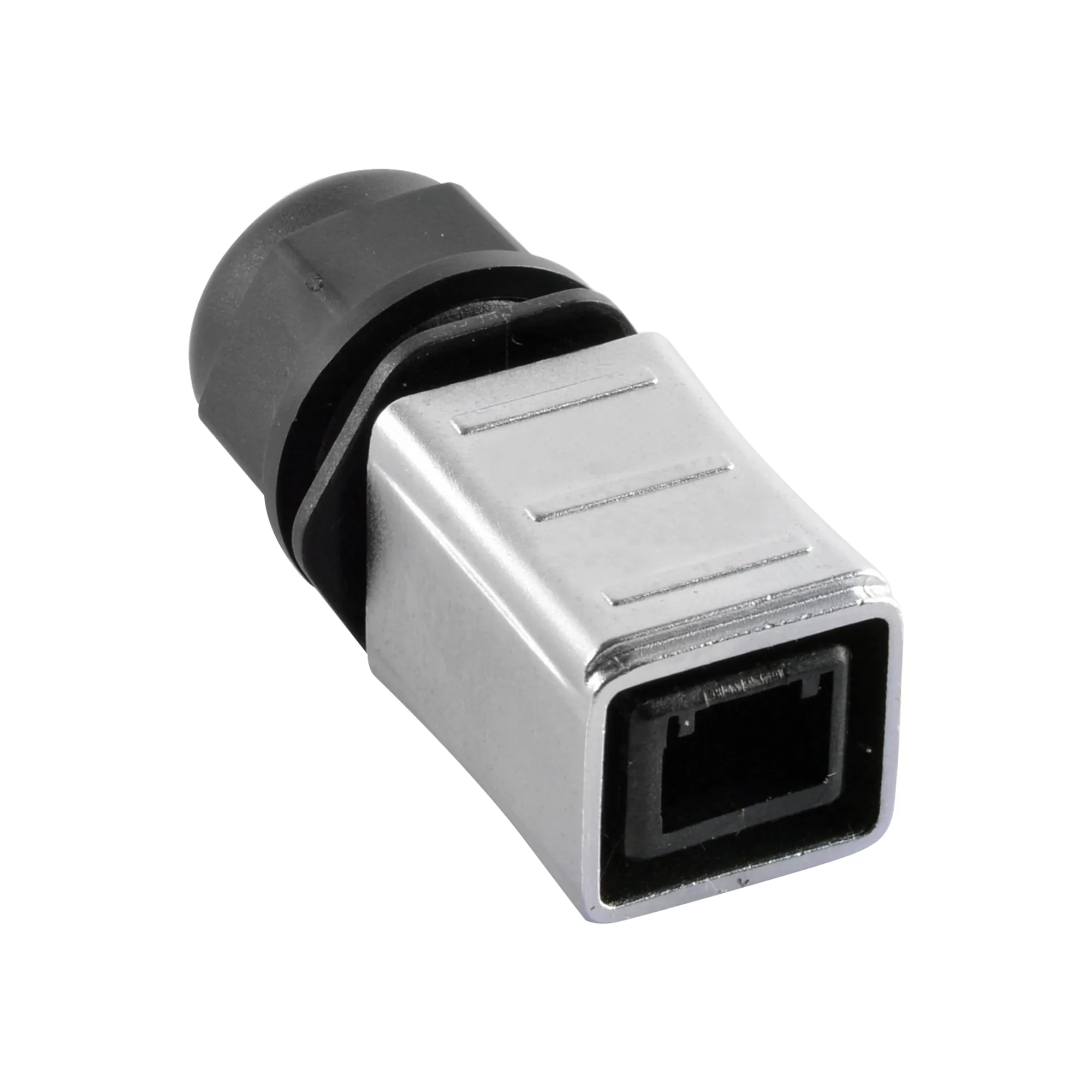 Oring IP67 RJI Kablo Tipi Metal Kare Plug
