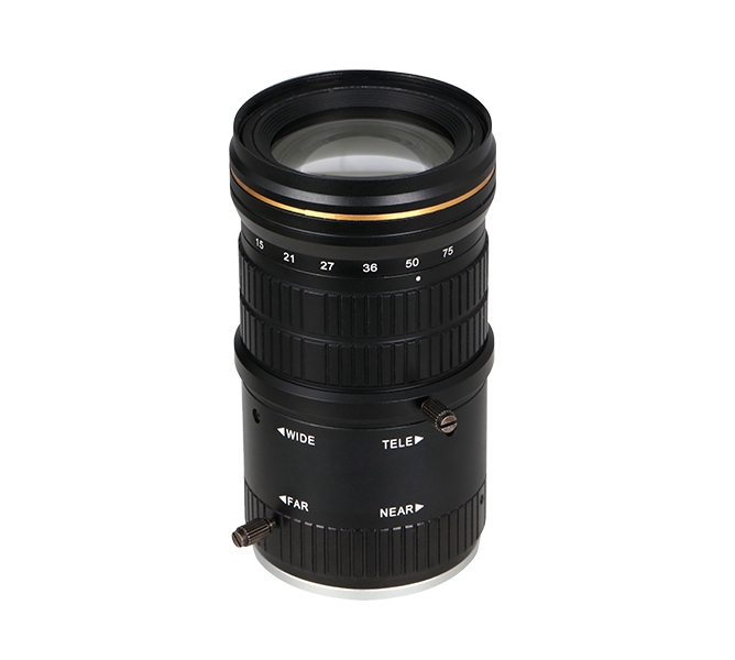 12 MP 1/1.7” 15-75mm Vari-focal Lens