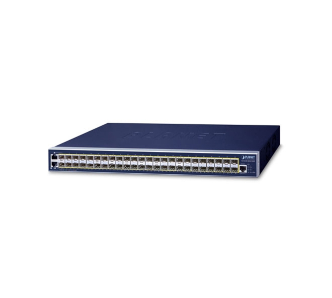 L3 46-Port 100/1000BASE-X SFP + 2-Port Gigabit TP/SFP + 4-Port 10G SFP+ Managed Switch